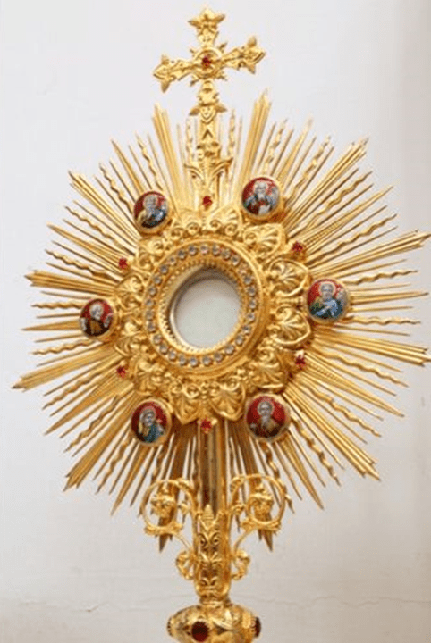 Exposition of the Blessed Sacrament in the Chapel