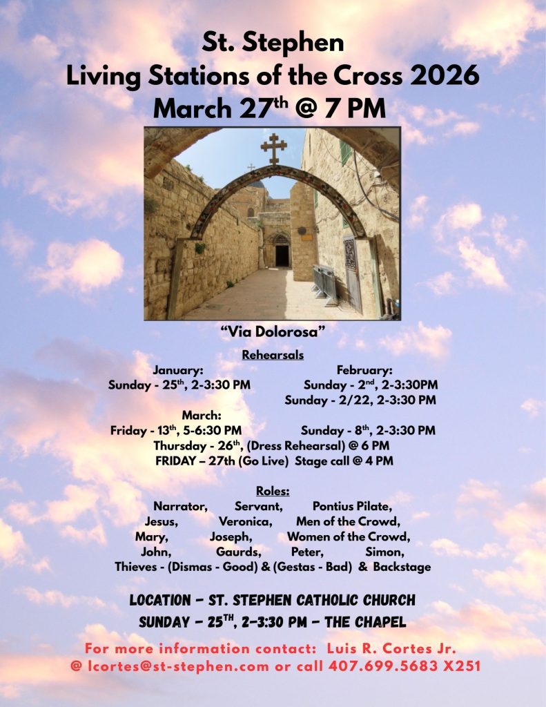 Living Stations of the Cross 2026